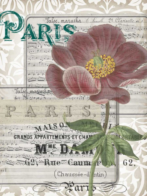 Musical Paris I Poster Print - Jennifer Goldberger