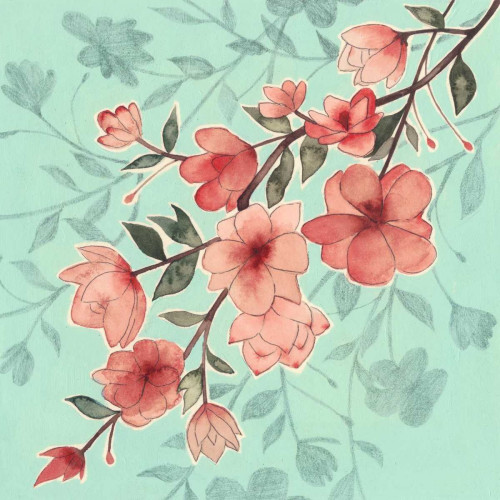 Cherry Blossom Shadows II Poster Print - Grace Popp