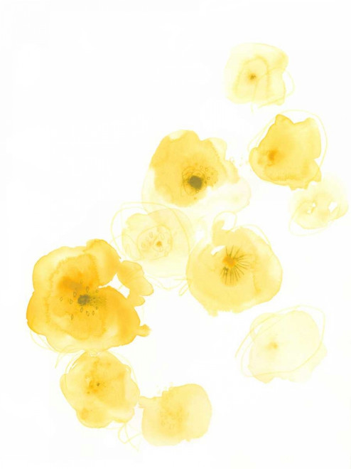 Falling Blossoms IV Poster Print - June Erica Vess