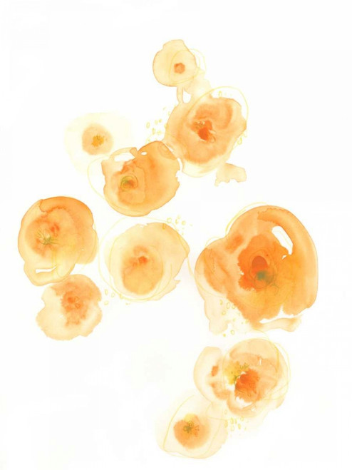 Falling Blossoms II Poster Print - June Erica Vess