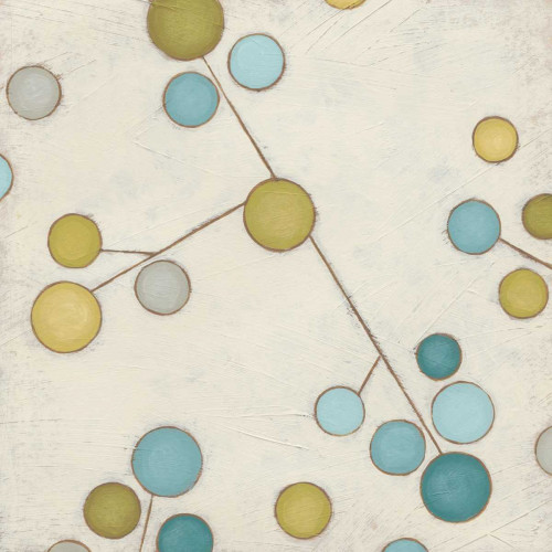 Molecular Blossoms IV Poster Print - June Erica Vess