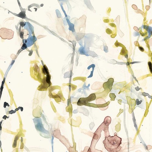 Flower Drips I Poster Print - Jennifer Goldberger