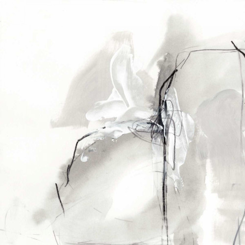 Monochrome Gestures I Poster Print - June Erica Vess