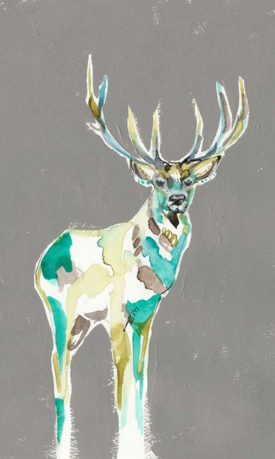Solitary Deer I Poster Print - Jennifer Goldberger