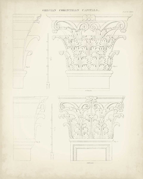 Greek and Roman Architecture III Poster Print - Thomas Kelly