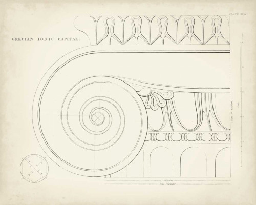 Greek and Roman Architecture IX Poster Print - Thomas Kelly