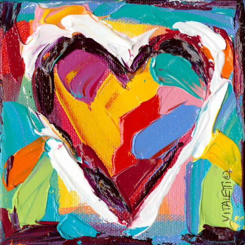 Colorful Expressions II Poster Print - Carolee Vitaletti