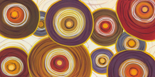 Round-A-Bout I Poster Print - Julie joy