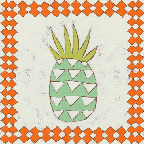Pineapple Vacation I Poster Print - Chariklia Zarris