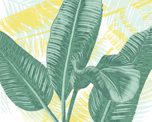 Illustrated Palms II Poster Print - Grace Popp