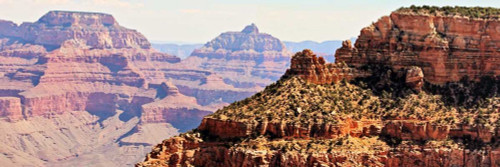 Grand Canyon Panorama V Poster Print - Sylvia Coomes