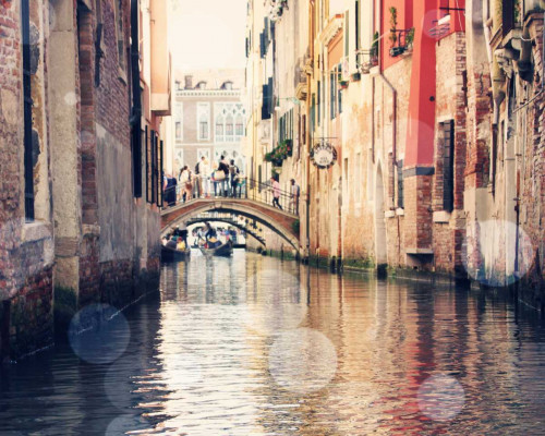 Venice Bokeh XIV Poster Print - Sylvia Coomes
