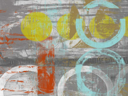 Linked Orbs II Poster Print - Jennifer Goldberger