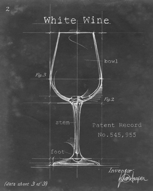 Barware Blueprint IV Poster Print - Ethan Harper