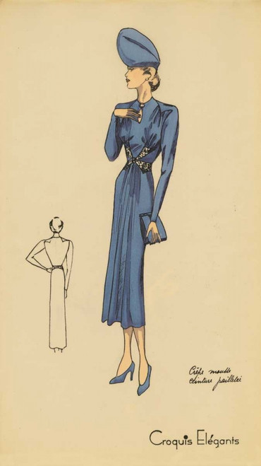 Ladies Fashion III Poster Print - Unknown