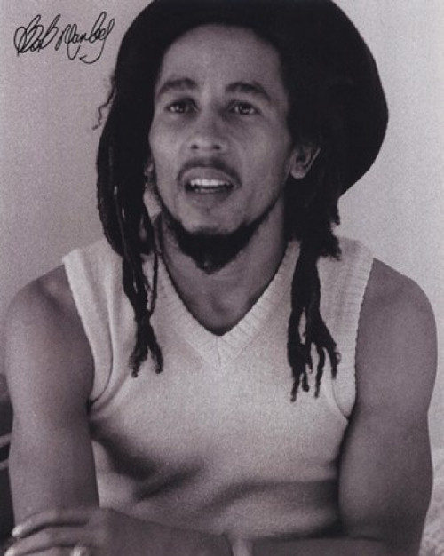 Bob Marley - Black & White Pin Up Poster Poster Print - Item # VARIMPET3236