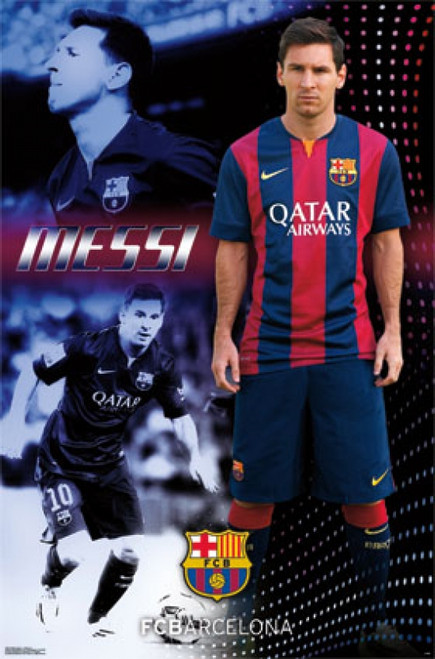FC Barcelona - Lionel Messi 2014 Poster Print - Item # VARTIARP13822