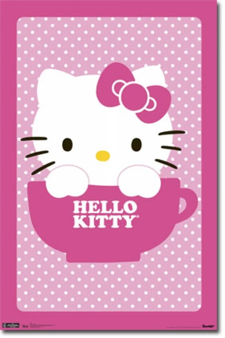 Hello Kitty - Teacup Poster Print - Item # VARTIARP5462