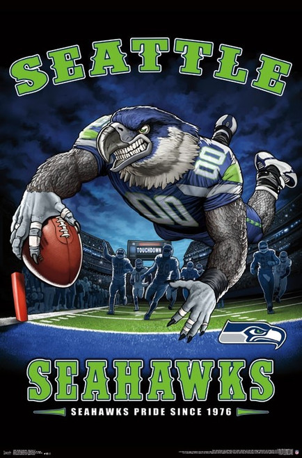 Seattle Seahawks - End Zone Poster Print - Item # VARTIARP15997