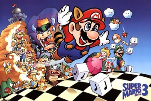 Super Mario Bros. 3 Poster Print