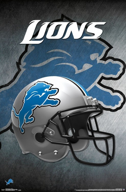 Detroit Lions - Helmet 16 Poster Print - Item # VARTIARP14987