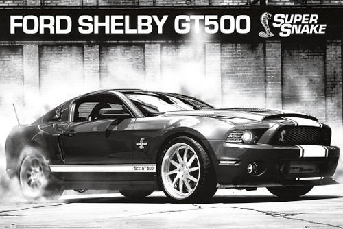 Ford Mustang Shelby GT 500 Super Snake Poster Print - Item # VARXPS1607