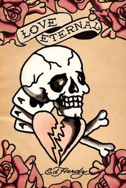 Love Eternal Poster Poster Print by Ed Hardy - Item # VARPYRPP31566