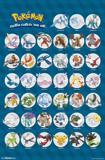 Pokemon - Legendary Poster Print - Item # VARTIARP14865