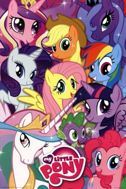 My Little Pony - Collage Poster Print (24 x 36) - Item # PYR241224