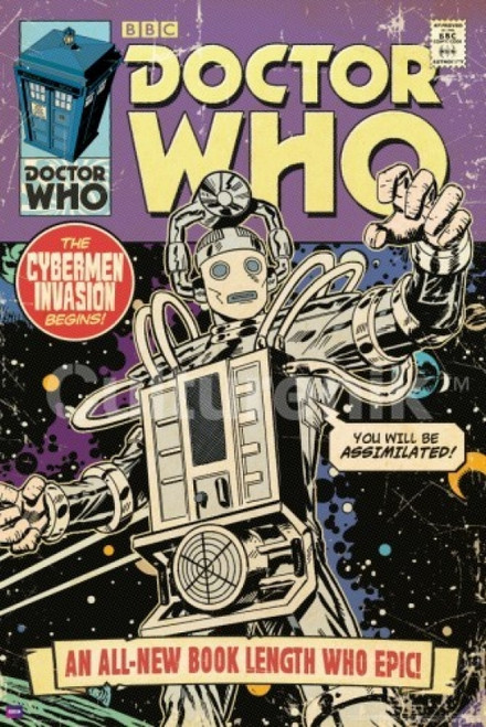 Doctor Who - Cybermen Invasion Comic Cover Poster Poster Print - Item # VARIMPST5607R