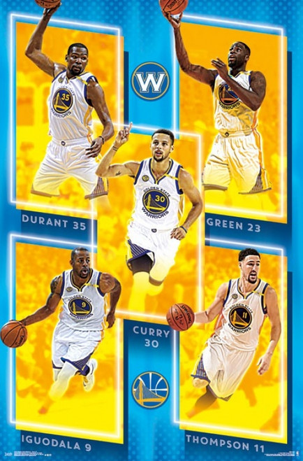 Golden State Warriors - Team 16 Poster Print - Item # VARTIARP15117