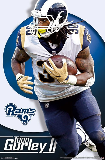 Los Angeles Rams - Todd Gurley Poster Print - Item # VARTIARP16018