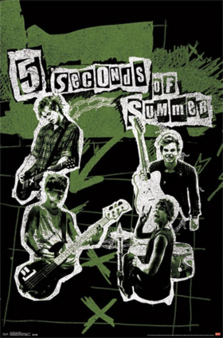 5 Seconds of Summer 5SOS - Album Poster Print - Item