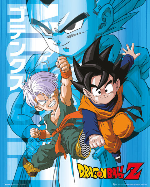Dragon Ball Z Trunks and Goten Poster Poster Print - Item