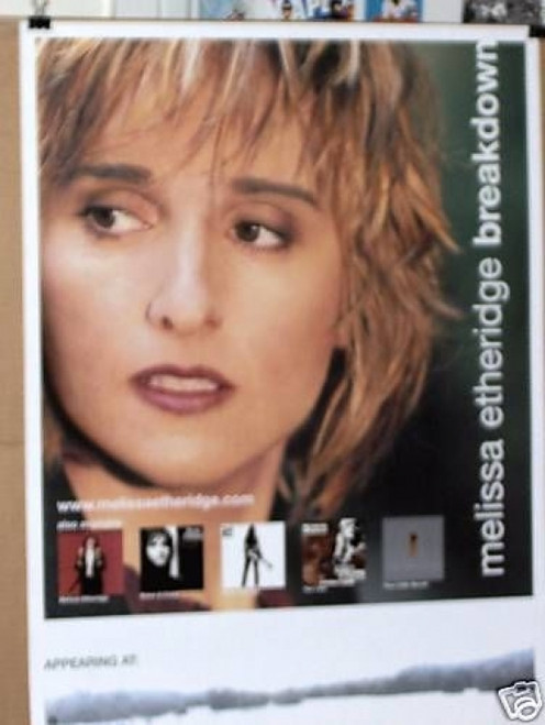 Melissa Etheridge Breakdown Poster - Item # RAR9999150