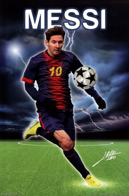 Messi - Relmpago Poster Print - Item # VARTIARP9909