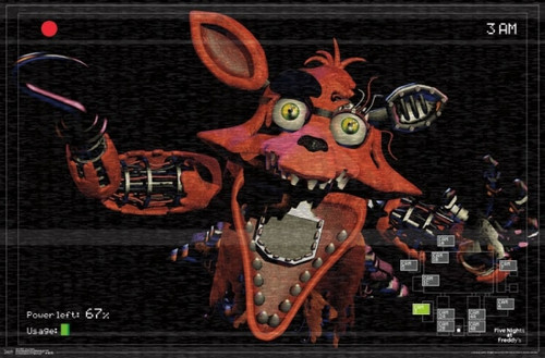 Five Nights At Freddy's - Foxy Camera Poster Poster Print - Item # VARTIARP14972 Five Nights At Freddy's - Foxy Camera Poster Poster Print - Item # VARTIARP14972