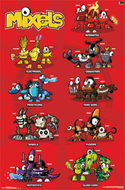 Lego Mixels - Grid Poster Print - Item # VARTIARP13311