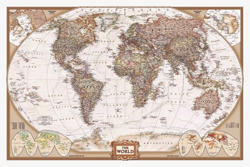 World Map Historical Poster Poster Print - Item # VARXPSNY895