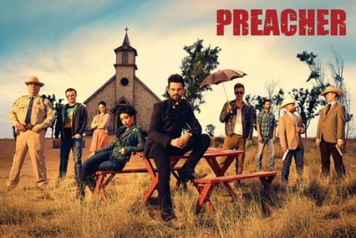 Preacher Cast Poster