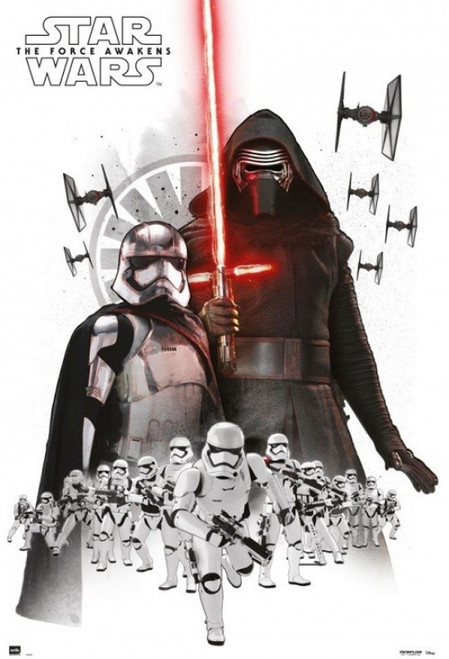 Star Wars The Force Awakens Empire White Poster Poster Print - Item # VARXPE160369