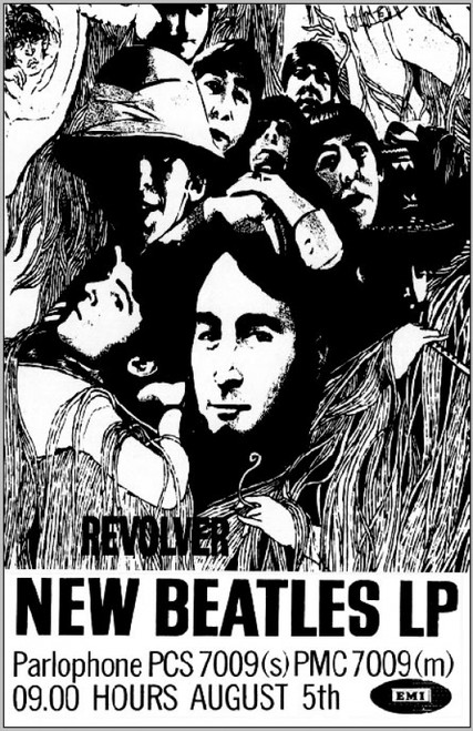 Beatles Revolver Poster Print