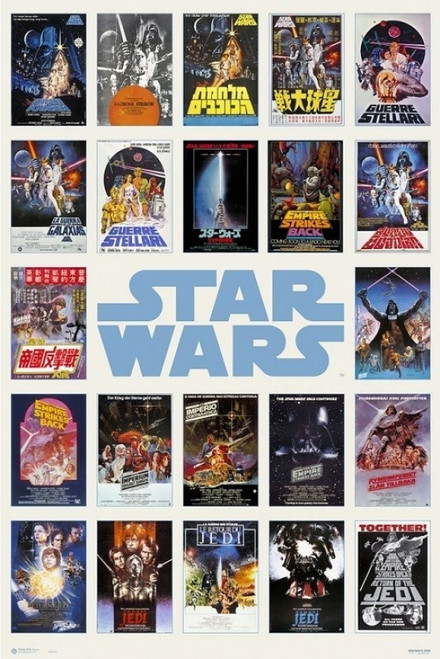Star Wars Worldwide One Sheet Compilation Poster Poster Print - Item # VARXPE160374