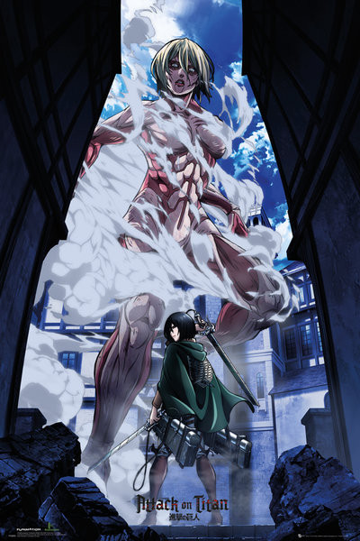 Attack on Titan Part 2 Art Poster Print (24 x 36) - Item # XPE160329