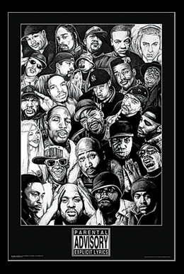 Rap Gods Collage Poster Print - Item # VARXPS0197