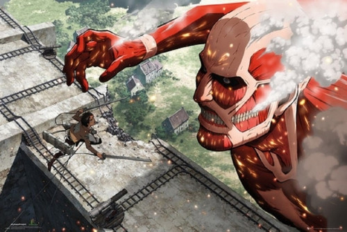Attack on Titan - Colossus Titan Poster Poster Print - Item # VARXPE160254 Attack on Titan - Colossus Titan Poster Poster Print - Item # VARXPE160254