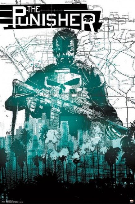 The Punisher - Map Poster Poster Print - Item # VARXPE160576