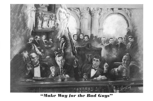 Make way for the bad guys Poster Print Bad guys sketch Poster Poster Print - Item # VARXPS1312