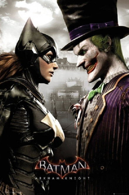 Batman Arkham Knight - Batgirl and Joker Poster Poster Print - Item # VARXPE160387