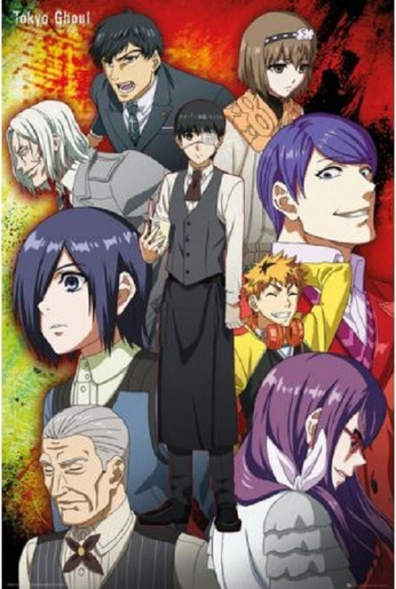 Tokyo Ghoul - Group - Anime Poster Poster Print - Item # VARXPE160396